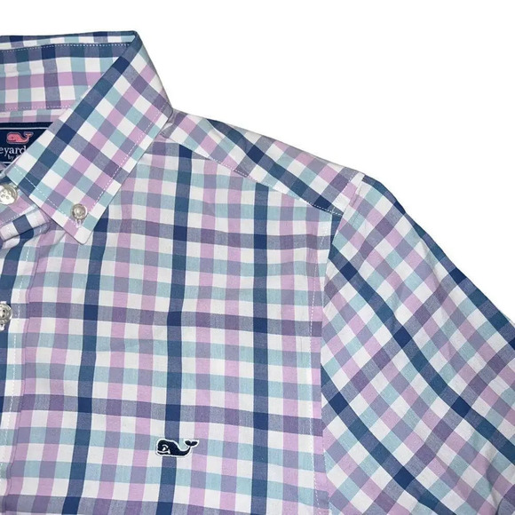 Men's Vineyard Vines XS Slim Fit Whale Shirt Button Down - Picture 2 of 4